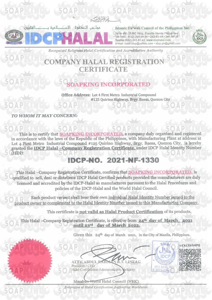 SOAP KING INC PHILIPPINES Let our products work for you!